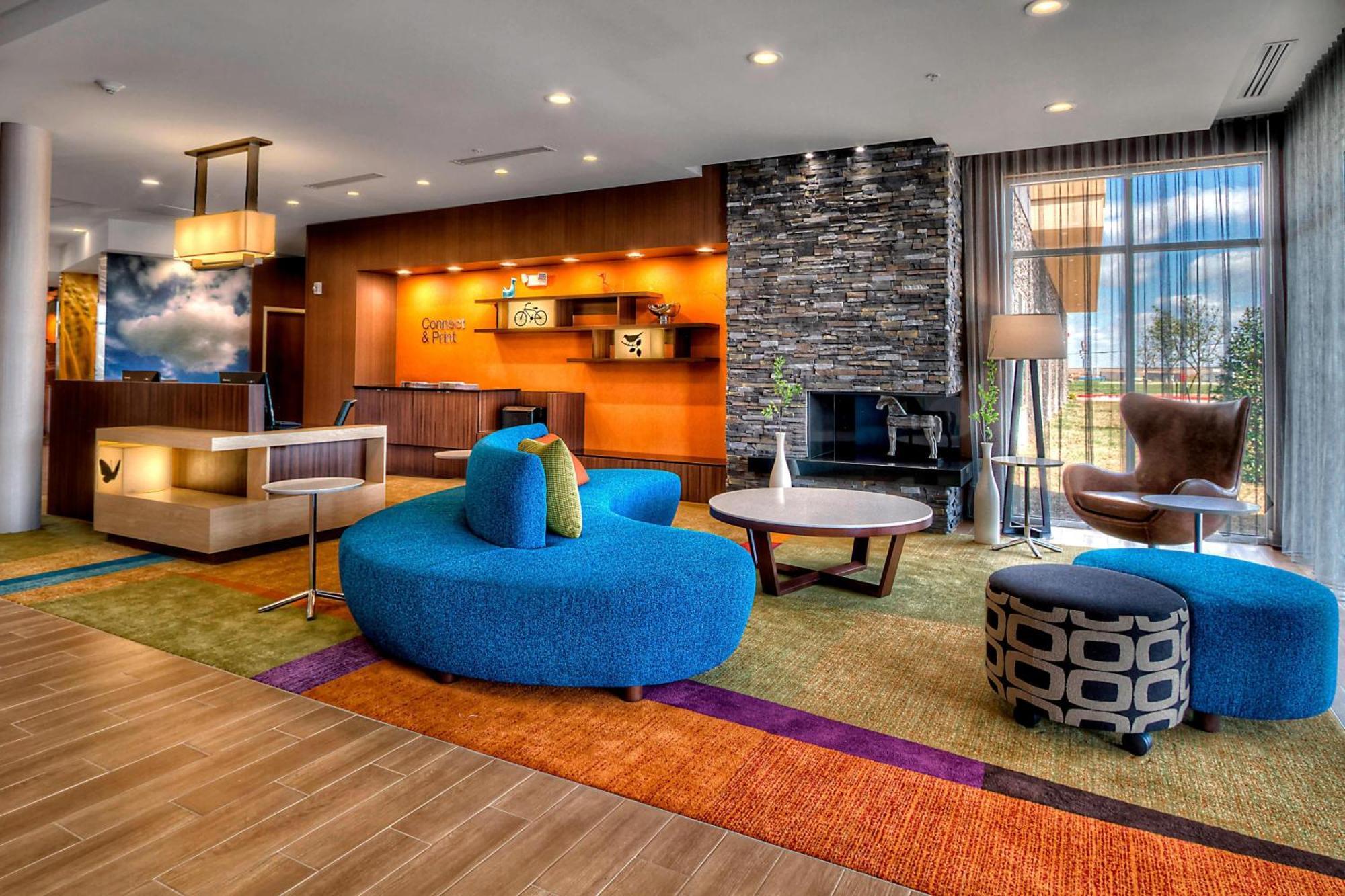 Fairfield Inn And Suites Oklahoma City Юкон Экстерьер фото